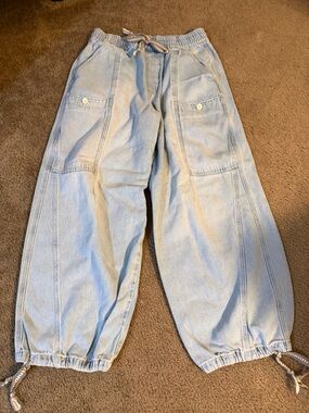 We The Free drawstring pull on jeans